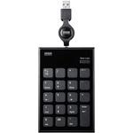 NT-21UBK 巻取りUSBテンキー サンワサプライ