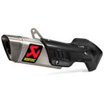 S-D12SO9-HAPT スリップオン Line (チタン) Ducati Multistrada 1200 (2017) AKRAPOVIC (アクラポビッチ)