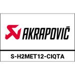 S-H2MET12-CIQTA Evolution Line (チタン) Honda CRF 250 R / RX (2018-2021) AKRAPOVIC (アクラポビッチ)