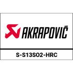 S-S13SO2-HRC スリップオンライン (カーボン) Suzuki GSX-R 1300 Hayabusa (2008-2017) AKRAPOVIC (アクラポビッチ)