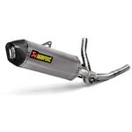 S-S6R9-WT レーシングライン (チタン) Suzuki V-Strom 650 (2004-2018) AKRAPOVIC (アクラポビッチ)