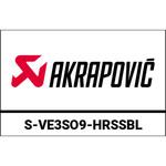 S-VE3SO9-HRSSBL スリップオンライン (ステンレススチール) Vespa GTS 125/150 i.e Super (2009-2016) | S-VE3SO9-HRステンレススチールBL AKRAPOVIC (アクラポビッチ)