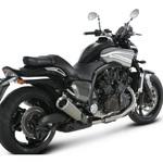 S-Y17SO1-HBAV スリップオン Line (チタン) Star Motorcycles VMAX (2009-2016) AKRAPOVIC (アクラポビッチ)