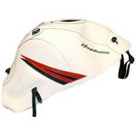 1567A タンクカバー GSX 1300 R ホワイト/レッド/steel (08) BAGSTER (バグスター)