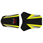 2160B シートカバー GSXR 1000/2005 ブラック/スチールグレー/ ホワイト レター r fluo BAGSTER (バグスター)