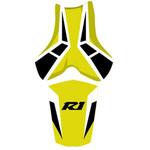 2183B シートカバー YZF R1 SURF/ブラック/ホワイト/ブラック レター BAGSTER (バグスター)