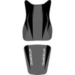 2187D シートカバー CBR 600 RR ブラック/ブラック/アンスラサイト レター 07 BAGSTER (バグスター)