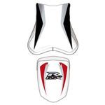 2201J シートカバー GSX 750 R ホワイト/ブラック/ライトグレー/レッド レター 09 BAGSTER (バグスター)