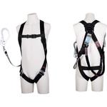 フルハーネス型墜落制止用器具 ライトハーネス(LIGHT HARNESS)ランヤード付 ワン・ハンド リトラ+ノビロン付 ツヨロン(藤井電工)