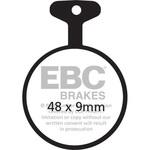 UK製ケブラー オーガニックFAシリーズ ブレーキパッド フロント左側用 EBC Brakes (イービーシーブレーキ)