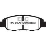 FA669/4 スタンダードオーガニック ブレーキパッド フロント左側用 EBC Brakes (イービーシーブレーキ)