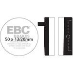 UK製 セミ-シンタリング Vパッド フロント左側用 EBC Brakes (イービーシーブレーキ)