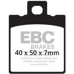 R シリーズ Heavy Duty シンタリング ブレーキパッド フロント左側用 EBC Brakes (イービーシーブレーキ)