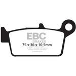 MXS オフロード Raceシンタリング パッド リア右側用 EBC Brakes (イービーシーブレーキ)