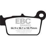 MXS367 MXS オフロード Raceシンタリング パッド リア左側用 EBC Brakes (イービーシーブレーキ)