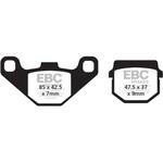 カーボン TT パッド Enduro/MX バイク リア左側用 EBC Brakes (イービーシーブレーキ)