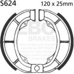 S624 Plain モーターサイクル リプレイスメント ブレーキシューズ フロント右側用 EBC Brakes (イービーシーブレーキ)