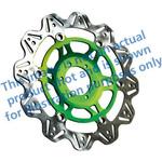 Veeシリーズ Sport バイク ブレーキディスク(グリーンハブ)フロント左側用 EBC Brakes (イービーシーブレーキ)