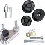754909535-BU1 クラッシュパッドセット ホールディングプレート アルミ Buell XB モデル (2003-2007) GSG Mototechnik (GSGモトテクニック)