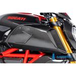 LKR.003.DI19G.K Ilmberger / イルムバーガーカーボンパーツ エアチューブカバー 右側 グロス Diavel MY19 ILMBERGER (イルムバーガーカーボンパーツ)