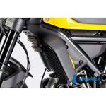 WKL.102.DS15M.K カーボンパーツ ラジエーターカバー 左 マット Ducati Scrambler &apos；16 ILMBERGER (イルムバーガーカーボンパーツ)