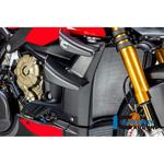 WKR.118.SFV4M.K Ilmberger / イルムバーガー ラジエターカバー 右 マット V4 Streetfighter ILMBERGER (イルムバーガーカーボンパーツ)
