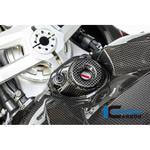 ZSA.007.DPV4G.K カーボンパーツ イグニッションスイッチカバー グロス Panigale V4 / V4 S ILMBERGER (イルムバーガーカーボンパーツ)