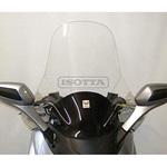 ウインドシールド ミディアムプロテクション Full Attack クリア マウンティングキット付属 Joymax/Gts/Firenze/Rv/Voyager 125-250-300 Evo 2007 ISOTTA (イソッタ)