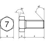 7マーク六角ボルト】のおすすめ人気ランキング - モノタロウ