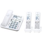 VE-GD56DW-W デジタルコードレス電話機 子機2台タイプ 1セット ...