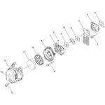 エアクリーナ・キャブレター(気化器)部品RM1027-2WD 新ダイワ