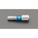 EA611BJ-14A 3．0x25mm[Hexagon]ドライバービット(ステンレス製) エスコ