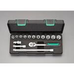 EA617CC-7A 3/8”sqソケットレンチセット エスコ