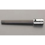 EA618PW-304 3/8”sqx3/16”/128mm[HEX]ビットソケット エスコ