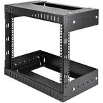 19インチ サーバーラック/8U/2ポスト/壁掛けタイプ/取付奥行30cm-50cm/オープンフレームラック StarTech.com