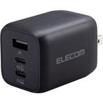 MPA-ACCP4465BK USB Type-C 充電器 PD PPS対応 合計出力65W Type C×2 USB A ×1 折りたたみプラグ 小型 軽量 エレコム