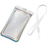 スマホ防水ケース ～6.9インチ IPX8 (防水ケース×1 ネックストラップ×1) 水没防止設計 エレコム