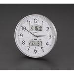 ESCO(エスコ) 環境目安表示付 掛 時 計 EA798CB-91 [ZES075693] EA798CB-91｜環境目安表示付 [電波]掛時計のページ -