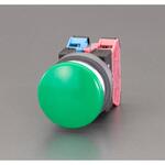 EA940D-32A 1a-1b/30mm押しボタンスイッチ(大型/緑) エスコ