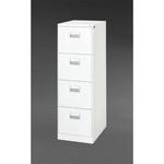 EA954DC-28A 455x620x1400mm/4段キャビネット エスコ