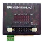 MNET-D411 モーションネット 非絶縁型入出力ボード 8点入力/8点出力 日本パルスモーター