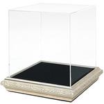 5面アクリルケース+台座 200×200×200 万丈