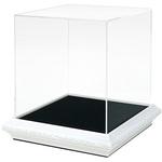 5面アクリルケース+台座 300×300×300 万丈 アクリル樹脂ケース 【通販