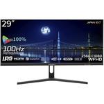 JN-IPS291WFHDR-C65W 液晶ディスプレイ/29型/2560×1080/DP×1、HDMI×1、TypeC×1/ブラック/スピーカー：有  JAPANNEXT パネル駆動方式IPS 非光沢 フリッカーフリーYES 画面サイズ29インチ JN-IPS291WFHDR-C65W -  【通販モノタロウ】