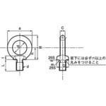 アイボルト ウィット(ステンレス/茶ブロンズ)(小箱) 大阪魂