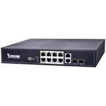 アンマネージドPoEスイッチ(AW-FGT-100D-120) 12ポート PoE 8ポート EXモード 2年保証 Vivotek