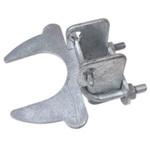 A2JGJG-001134 アメリカンフェンス用金具 ドアラッチB【フェンス×単管(直径31.8×48.6mm用)：南京錠・錠前ロック可能】 JUICY GARDEN