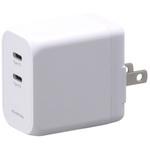 USB-AC充電器 2ポート 20W グリーンハウス
