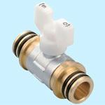 GDVSJ-F3 バルブ付ヘッダー接続ジョイント主管用 KVK