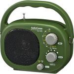 豊作ラジオ 防塵防水IP66対応 AM/FM・ワイドFM オーム電機